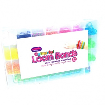 Estelle Colourful LOOM BANDS KIT with machine RRP 14.95 CLEARANCE XL 9.95